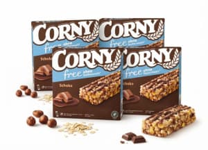4xCorny Free Schoko – batony zbożowe bez dodatku cukru 