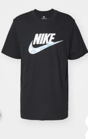 T-shirt Nike czarny Nowość 