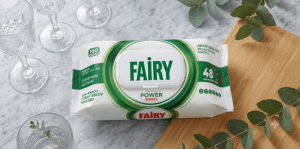 Chusteczki Fairy ZIELONE białe mydło