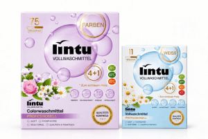 DUZY PROSZEK LINTU DO KOLORU + MALY DO BIALEGO GRATIS