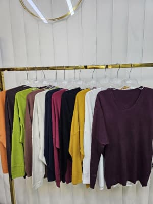 Sweter w serek Honey Winter NB8015