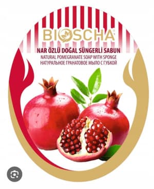 Bioscha gabka z mydlem granat