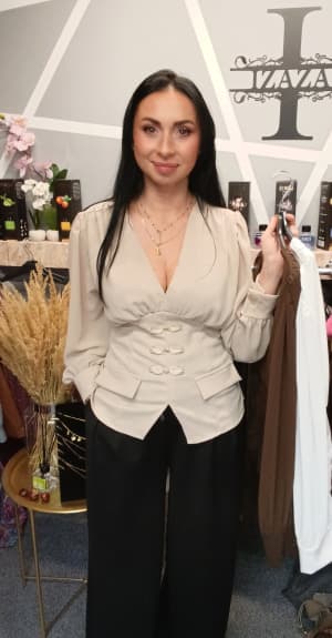Bluzka gorsetowa  LUXE-Włochy
