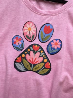 Lonsleeve łapka psa lub kota  L