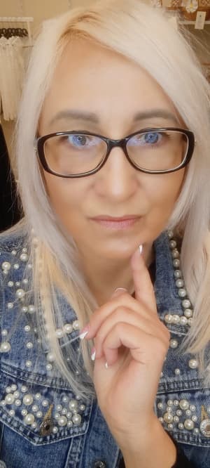 Kurteczka Jeans z perełkami/ Jacket met perls