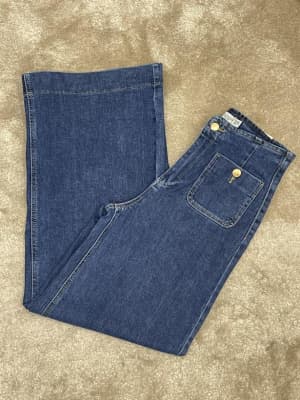 Produto - Calça de ganga com bolso á frente (fy-10260)
