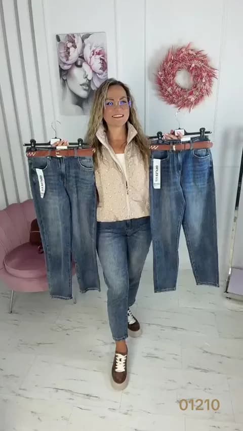 Spodnie jeans  typu skater fit VERSION 15112 (27)          4D