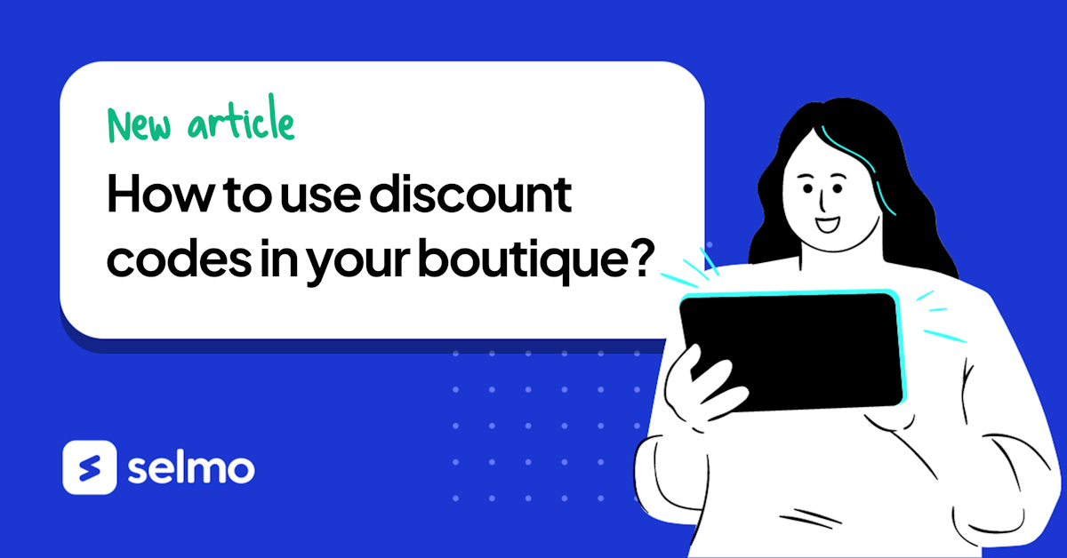 How to use discount codes in your boutique?