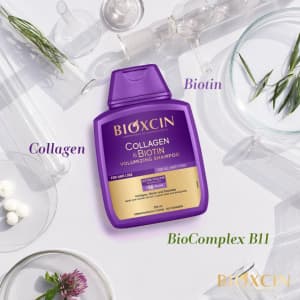 Bioxcin szampon do włosów kolagen i biotyna 300 ml